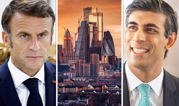 City of London set for bumper £800bn Brexit boost leaving ‘Mickey Mouse’ Paris in the dust